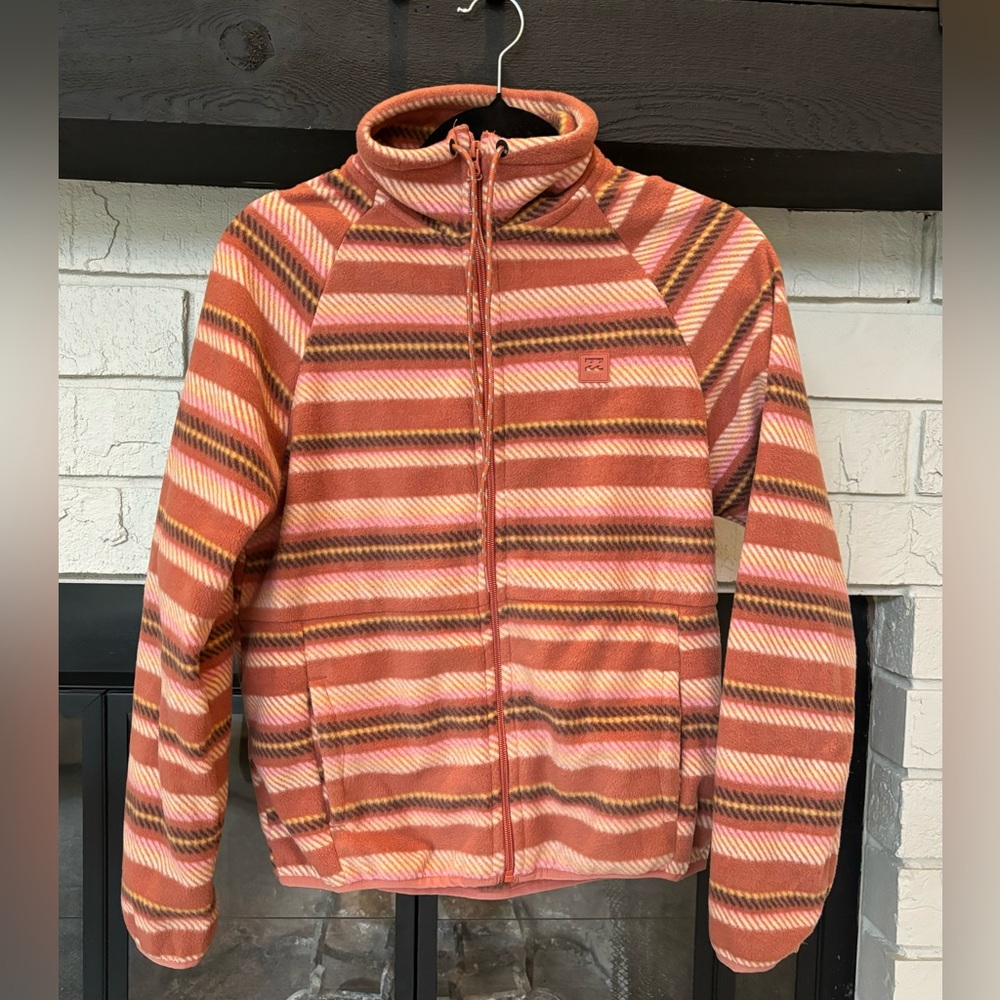 Billabong plush zip up